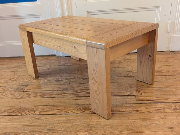 Table Basse Perriand / Regain – Provenance Les Arcs (Savoie)