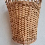 Wicker heart basket