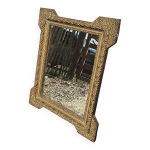 Ancien miroir en bois - iii
