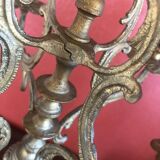 Pair of old candlesticks