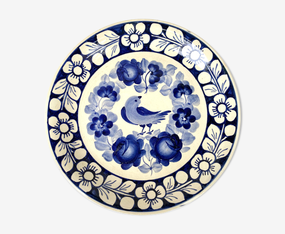 Assiette murale en faience Poland Fajans