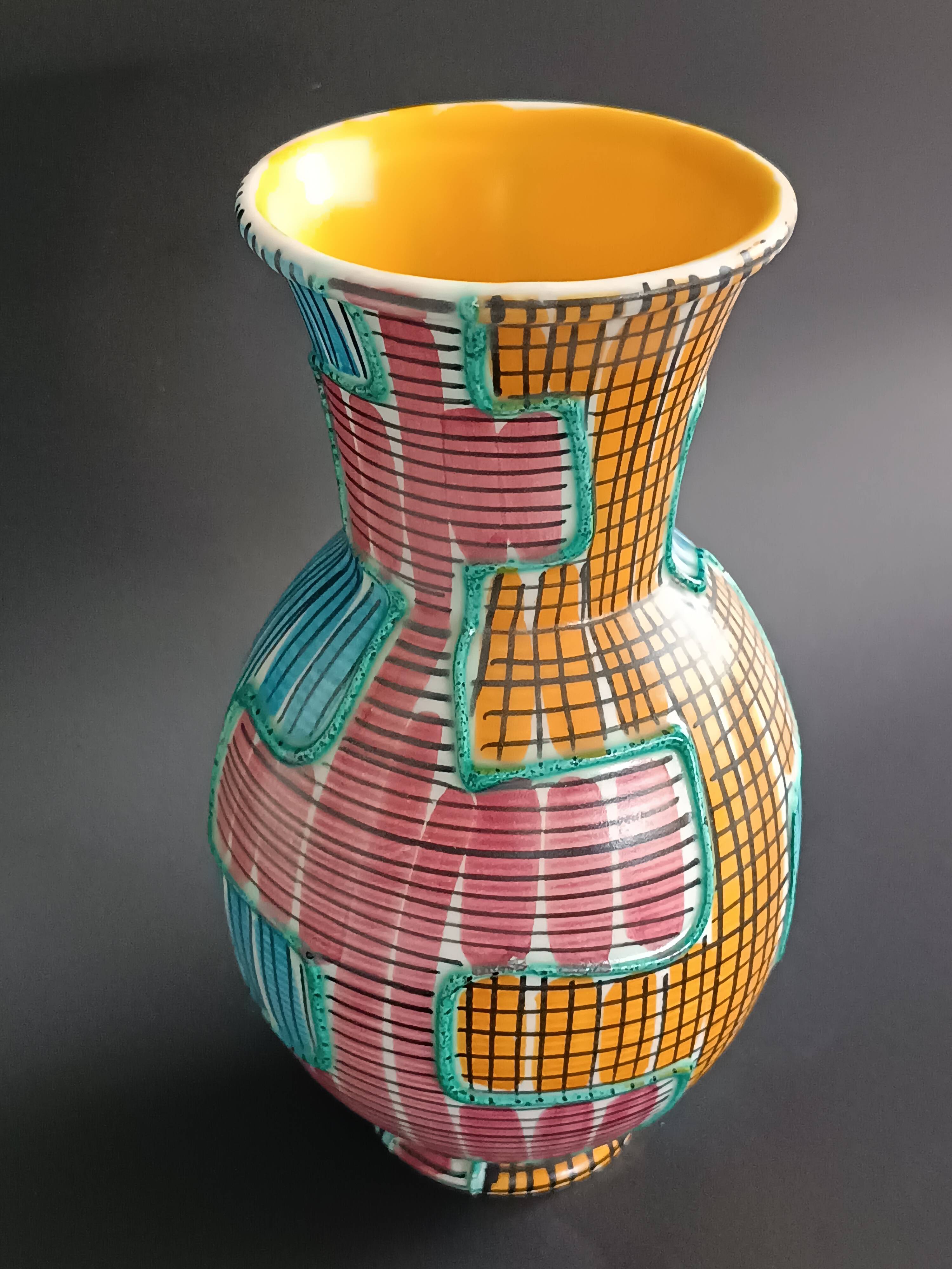Verona vase by Elfi Stadler for Schramberg mid century