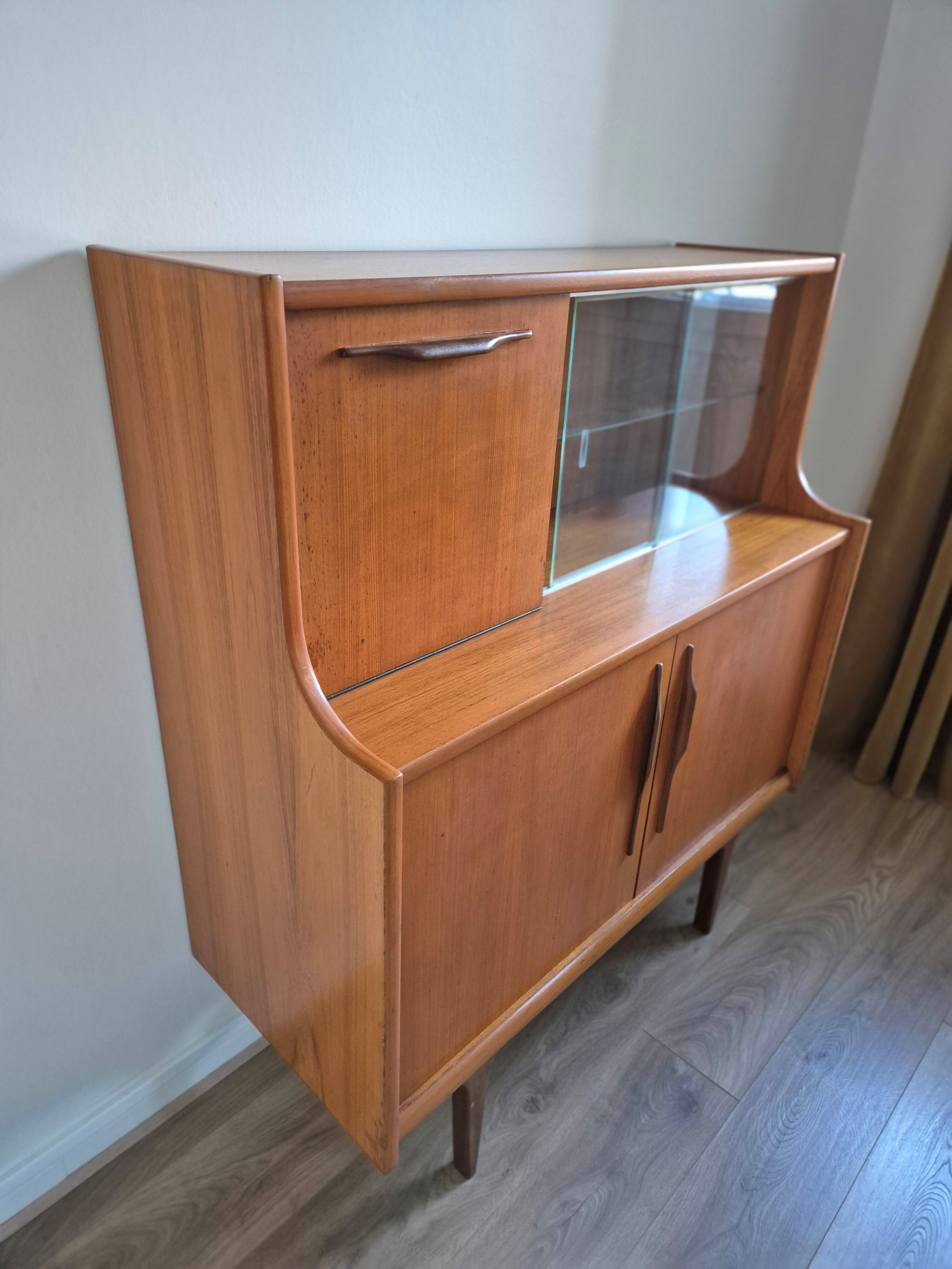 Scandinavian high buffet in teak