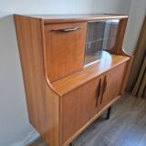 Scandinavian high buffet in teak