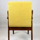 Vintage yellow armchair, 1970s