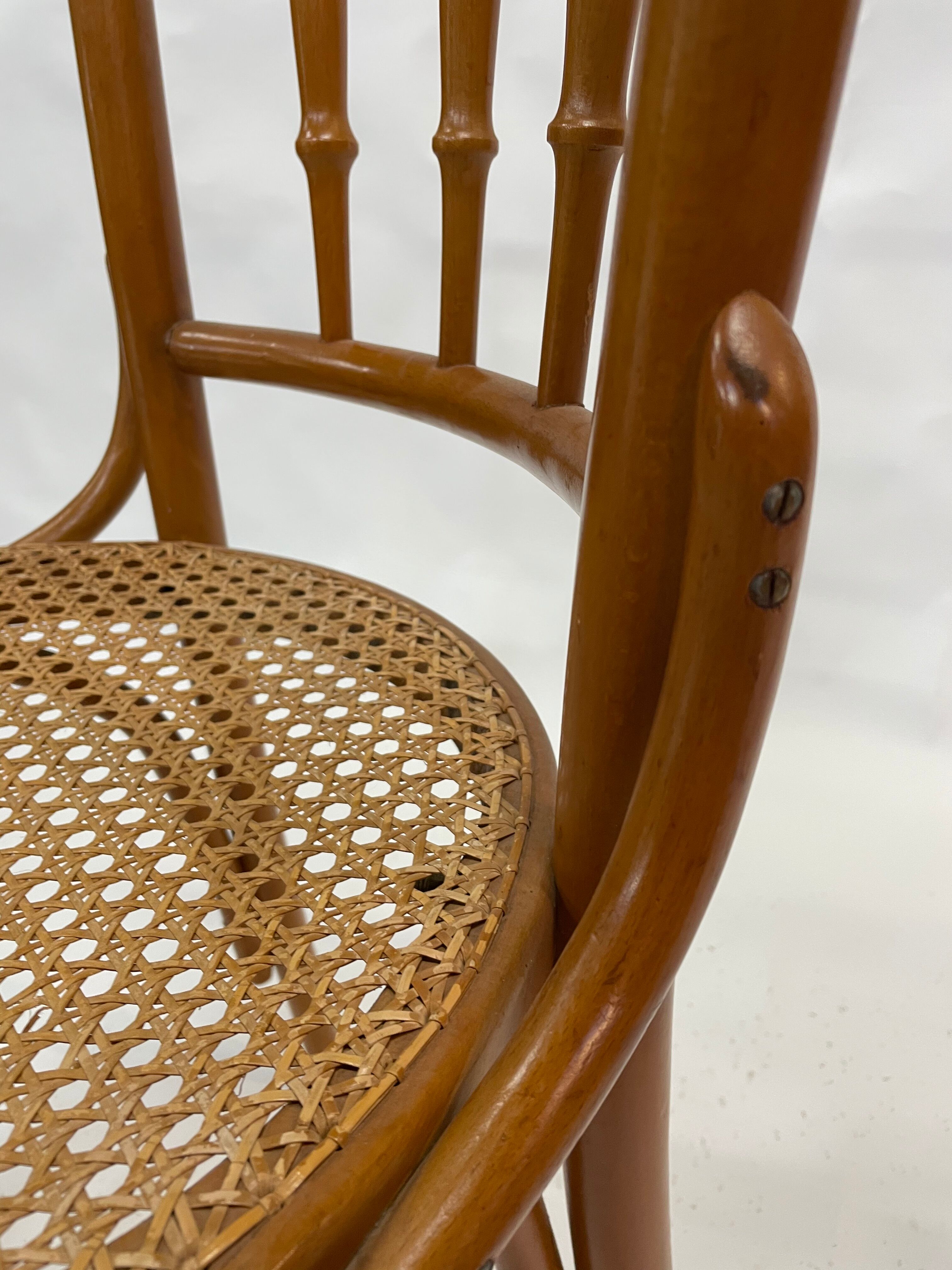 Vintage Thonet Chair beech minimalist