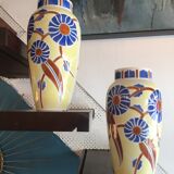 Pair of Art Deco vases