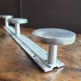 Wall coat rack 3 aluminum hooks