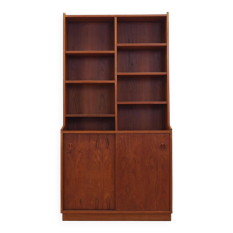 Teak bookcase, Danish design, 1970s, production: Denmark