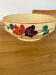 Salad bowl earthenware Sarreguemines model Ginette