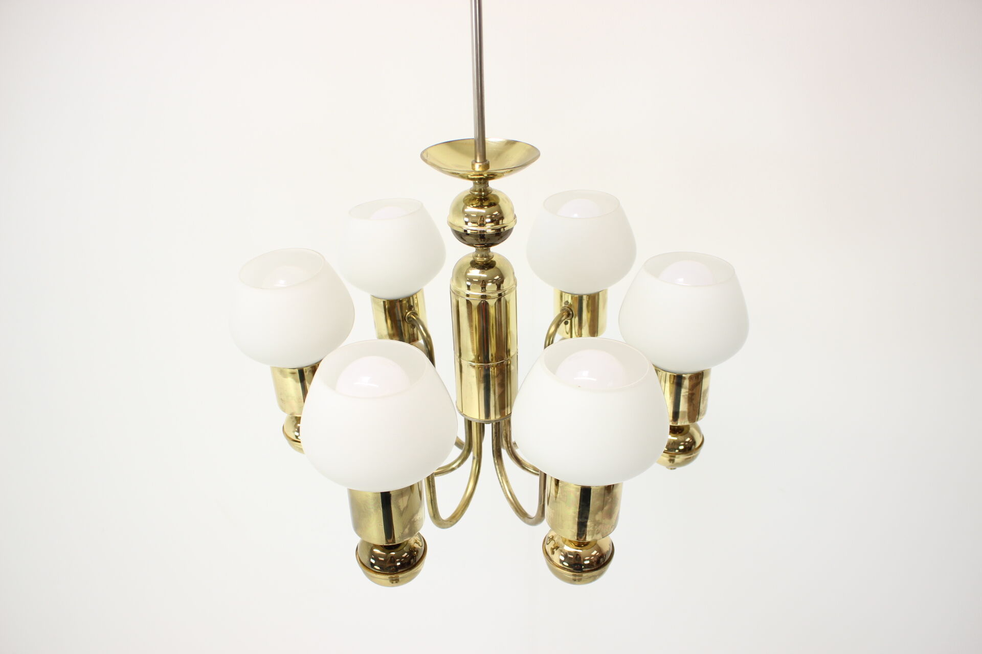 Mid-Century Chandelier/Kamenicky Senov, 1960's