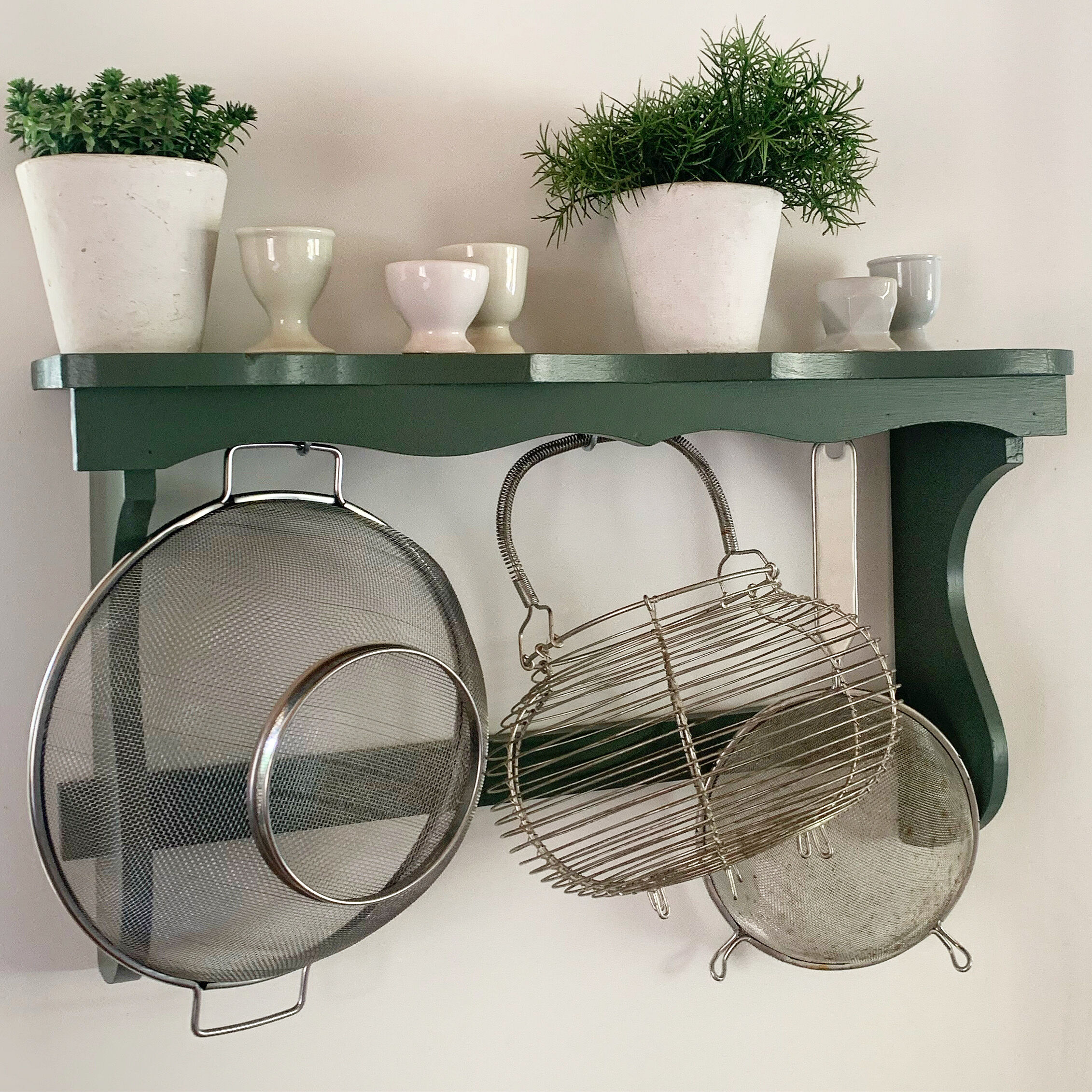 Vintage kitchen shelf