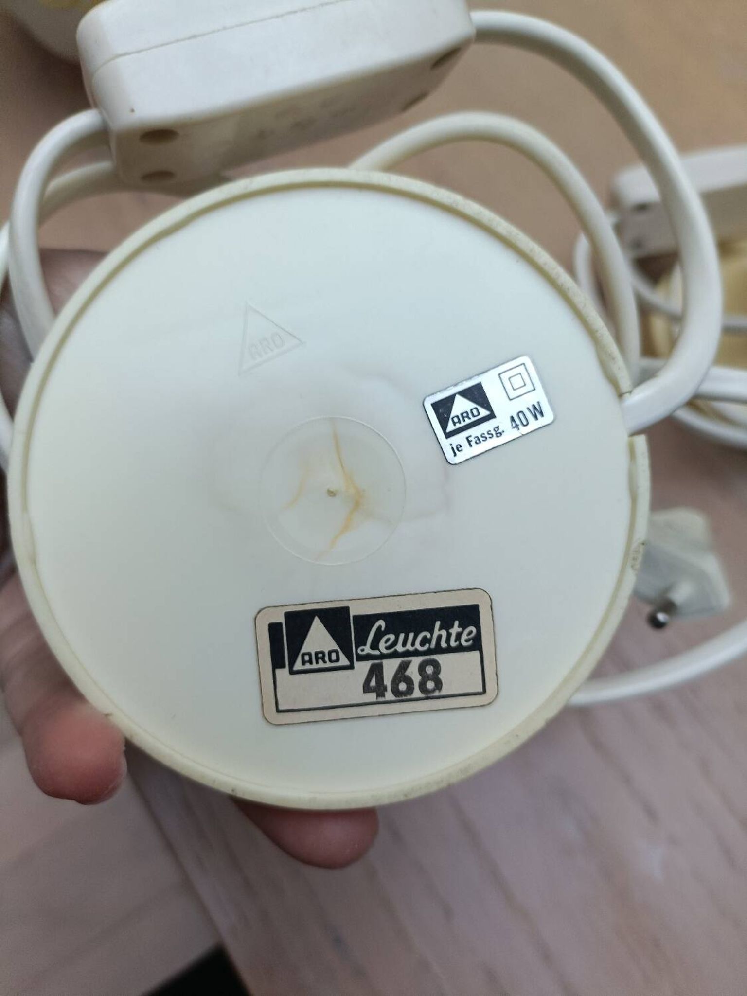 Paire de lampe ARO modèle 468
