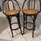 Pair of bar stools in vintage canning 1970