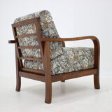 1930s Art Deco Armchair ,Czechoslovakia