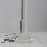 1970s Lucite floor lamp