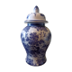 Porcelain pot with lid