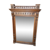 Miroir mural ancien style néo-Renaissance