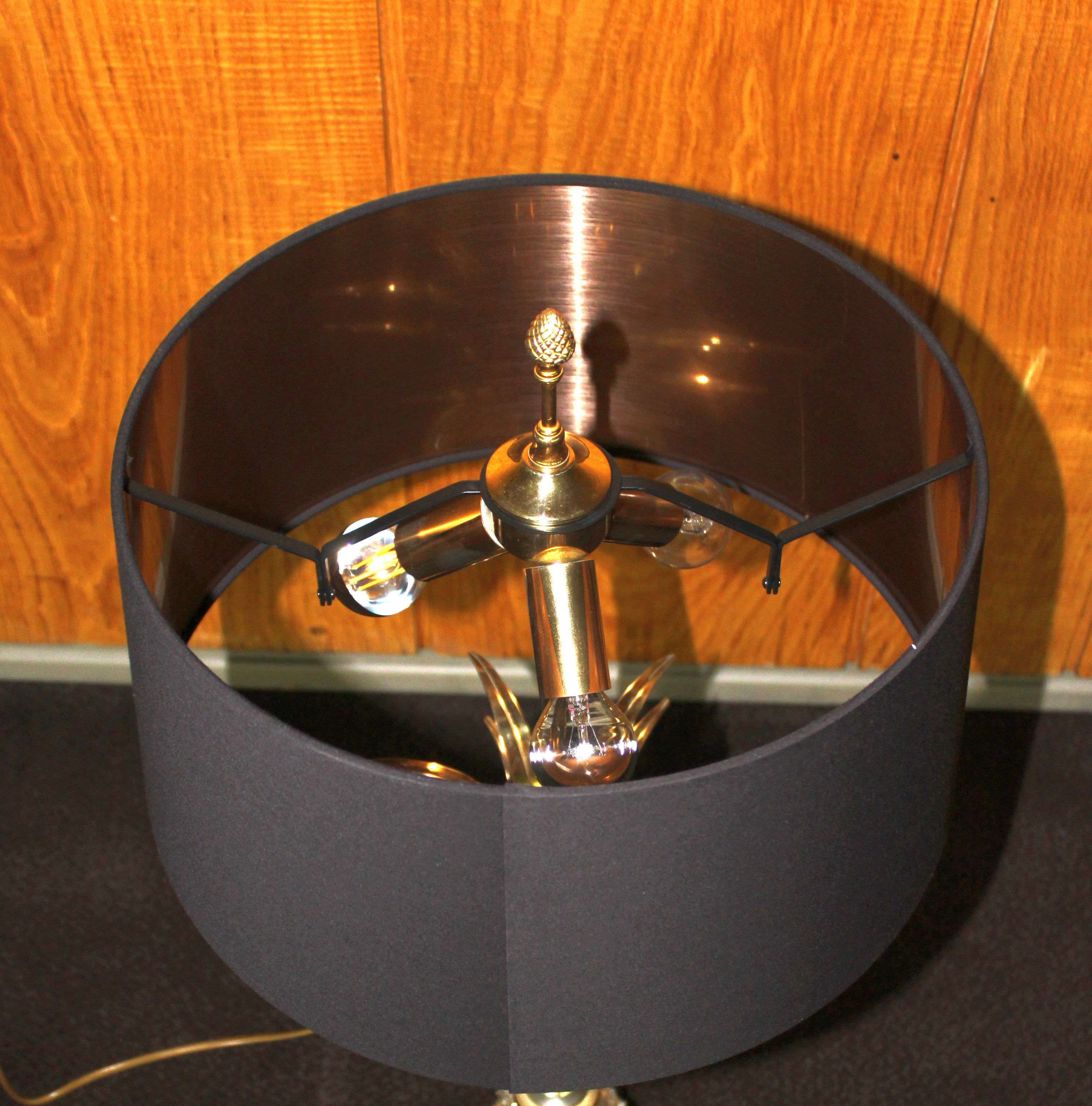 Pineapple lamp, Boulanger, 1965