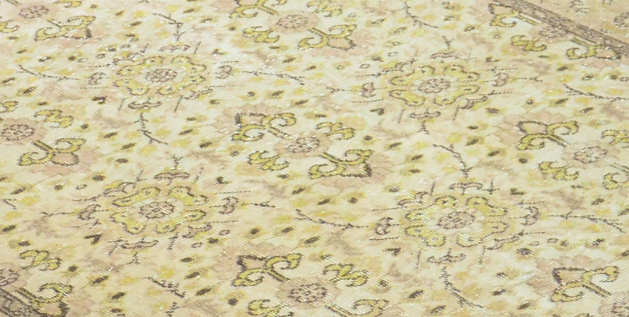 Tapis Vintage Turc – Tons Café & Beige – Motifs Traditionnels  260 × 163 cm