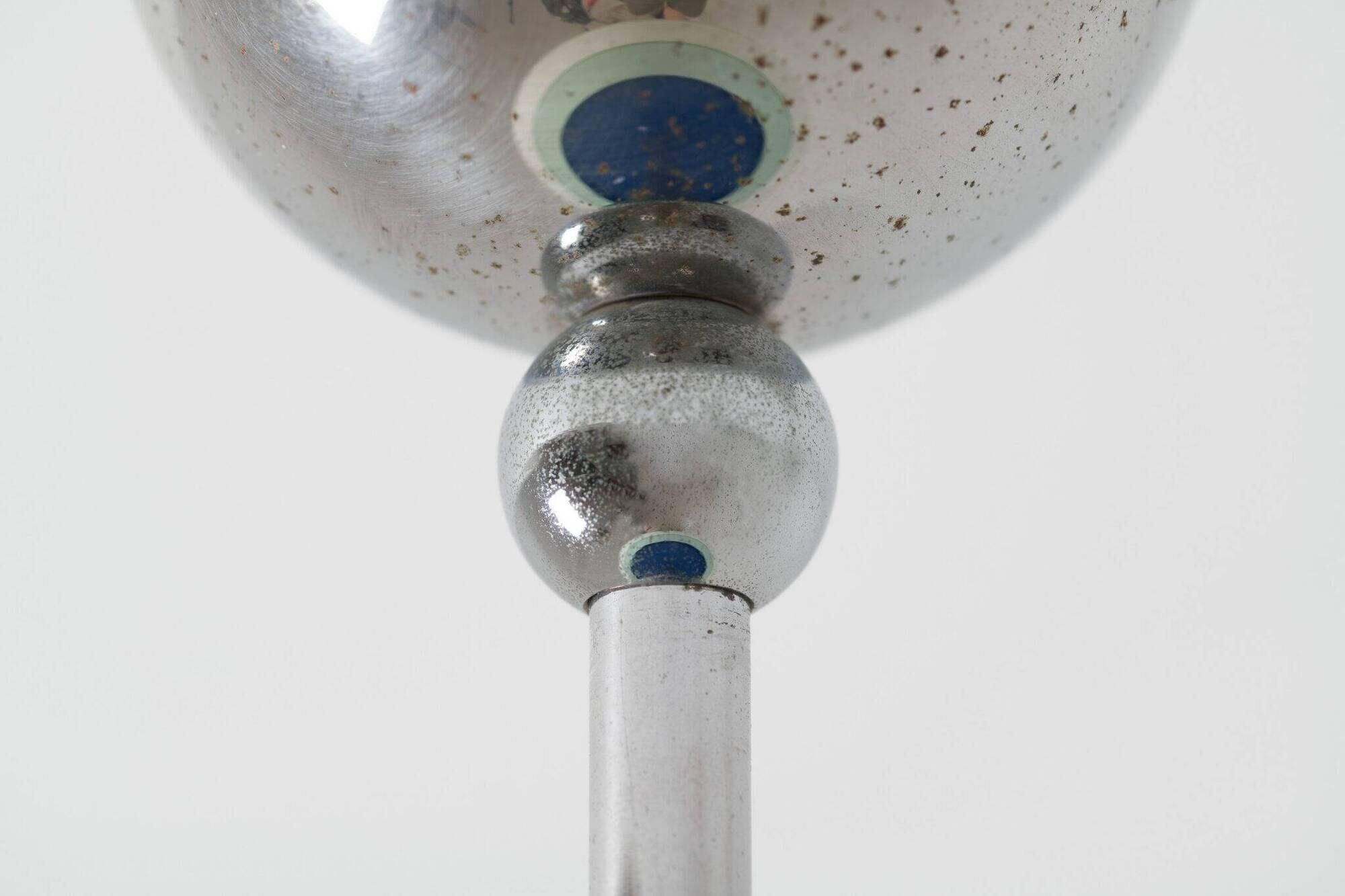 Rare 1980s Memphis style Murano glass chandelier / pendant lamp - Tre