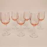 6 verres à pied luminarc