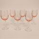 6 glasses on foot luminarc