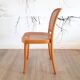 Suite de 4 chaises blondes Prague ou 811, Ligna, 1970