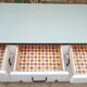 Buffet mado cuisine on formica