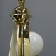 Rare Art Nouveau Chandelier by Emil Kralik for Vulkania, 1920s