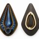 Pair of candle holder wall lights Søholm 3351 L by Johansen