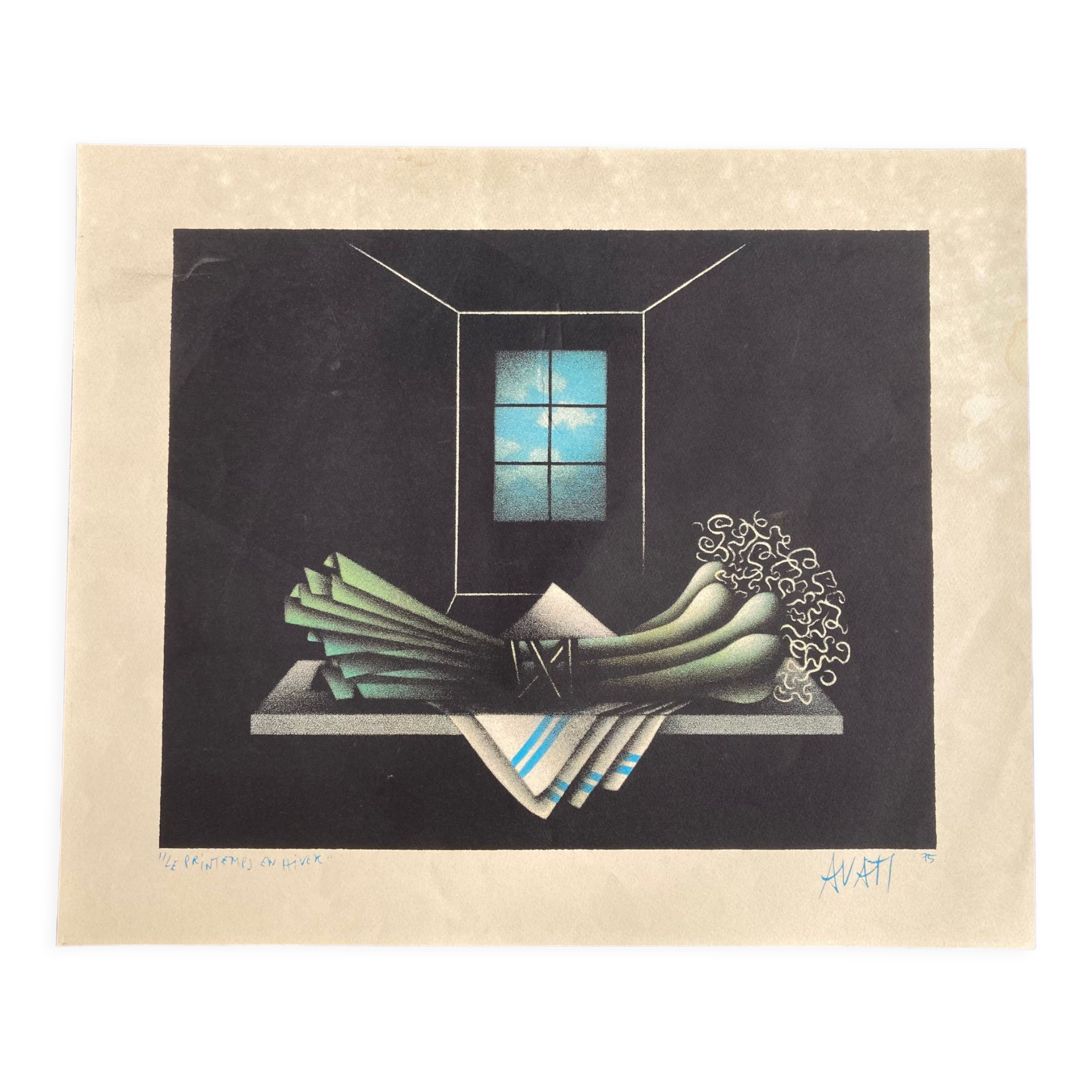 Vintage Mario Avati poster