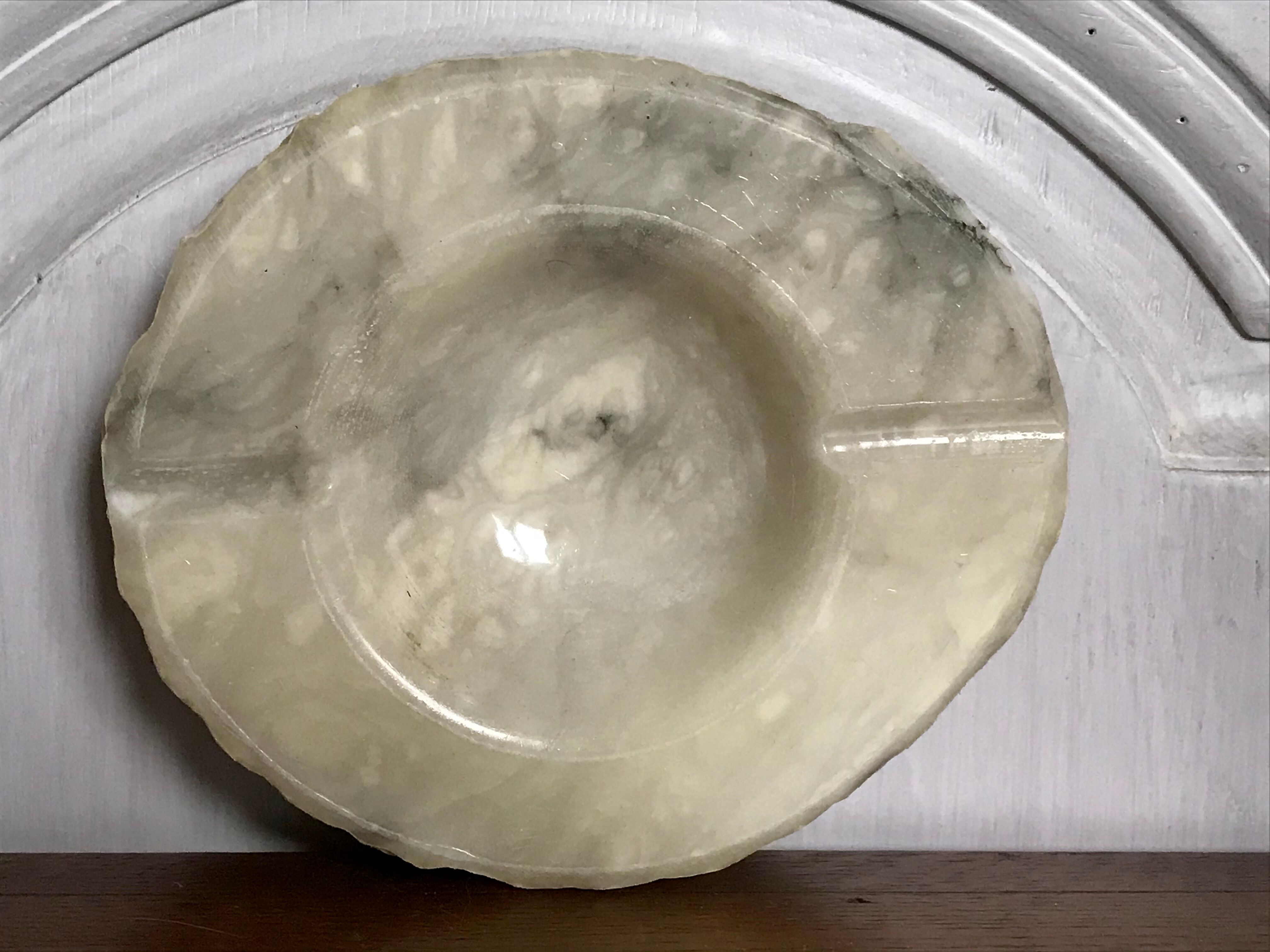 Onyx ashtray circa 1970