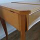Original 1950s dressing table in light veneer wood
