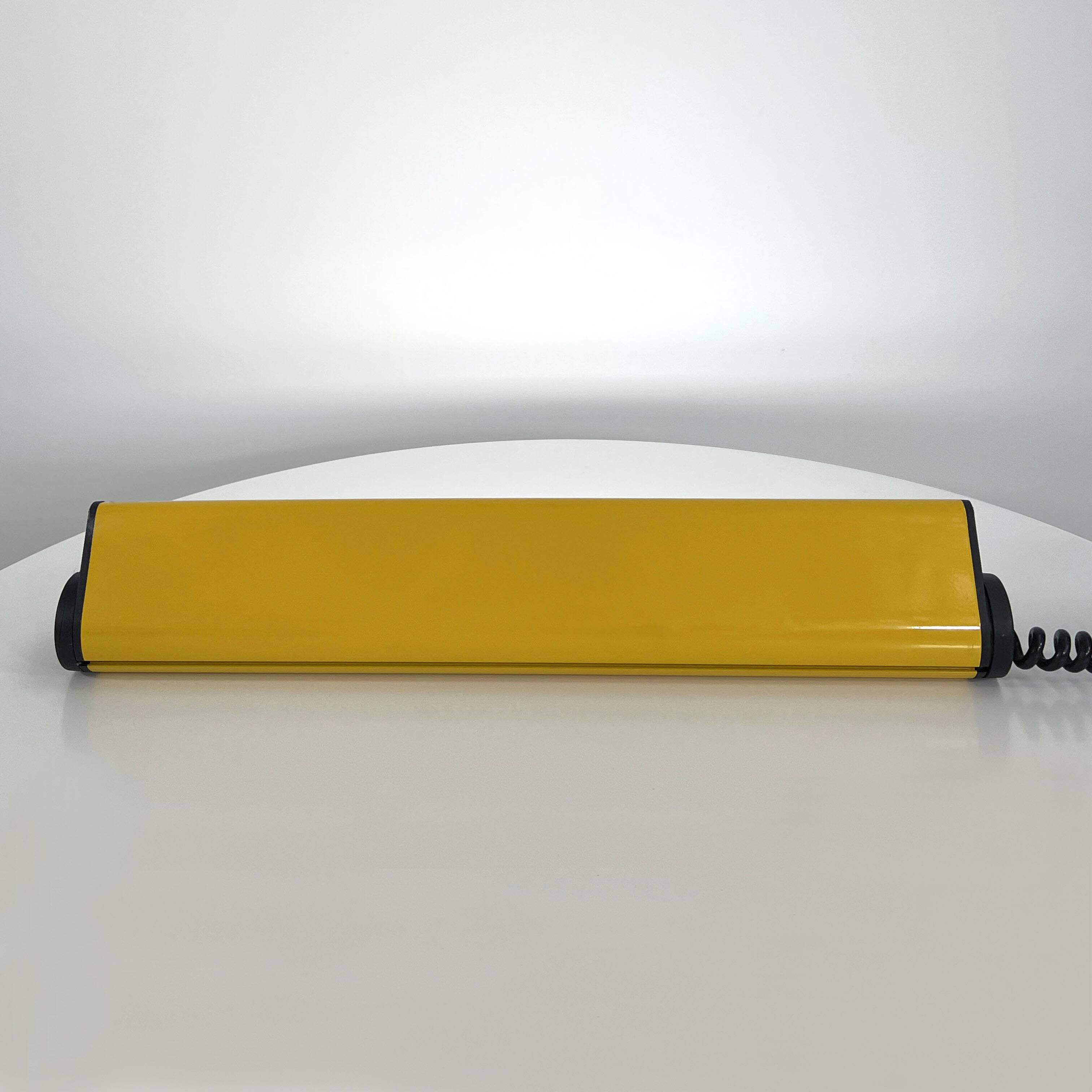 Yellow corner neon sign, 1980