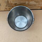 Old champagne bucket cooler couzon stainless steel france