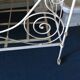 Wrought iron bed