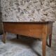 Antique oak flour chest from France, 19th century.