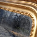 Gilded Louis-Philippe mirror