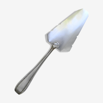 Silver metal pie shovel