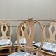 Suite Of Six Louis XVI Style Lacquered Wood Chairs