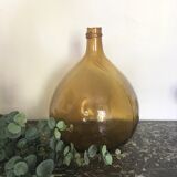 Amber color demijohn 10l