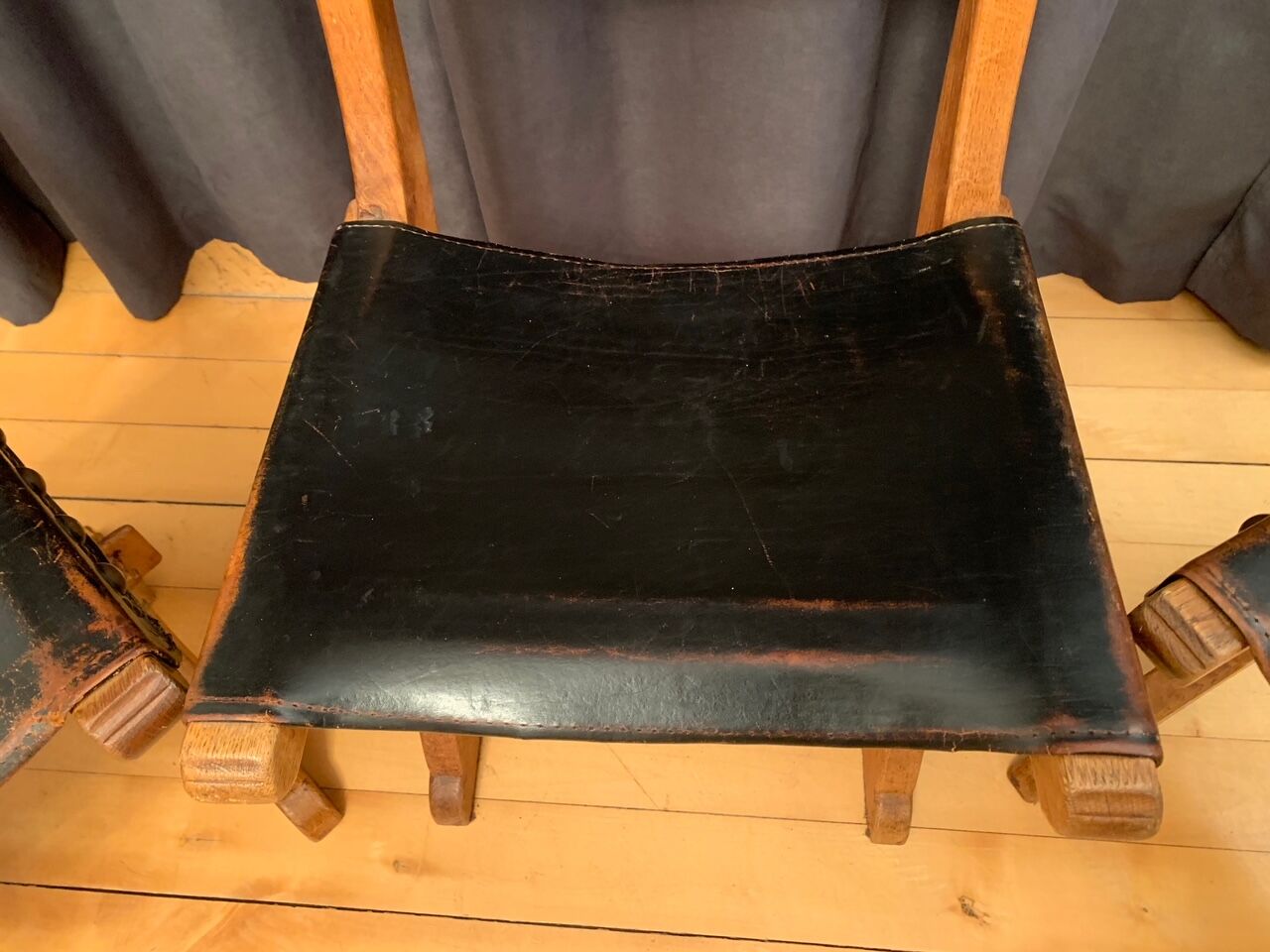 Set of three Bram Sprij chairs, the Netherlands, 1960s