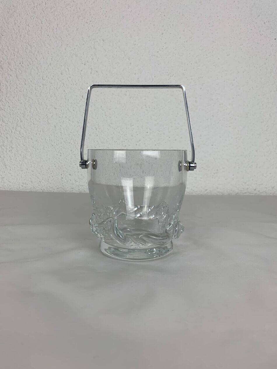 Daum Sorcy crystal ice bucket