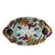 Serving dish for asparagus and artichokes in faience, late 19th century.
