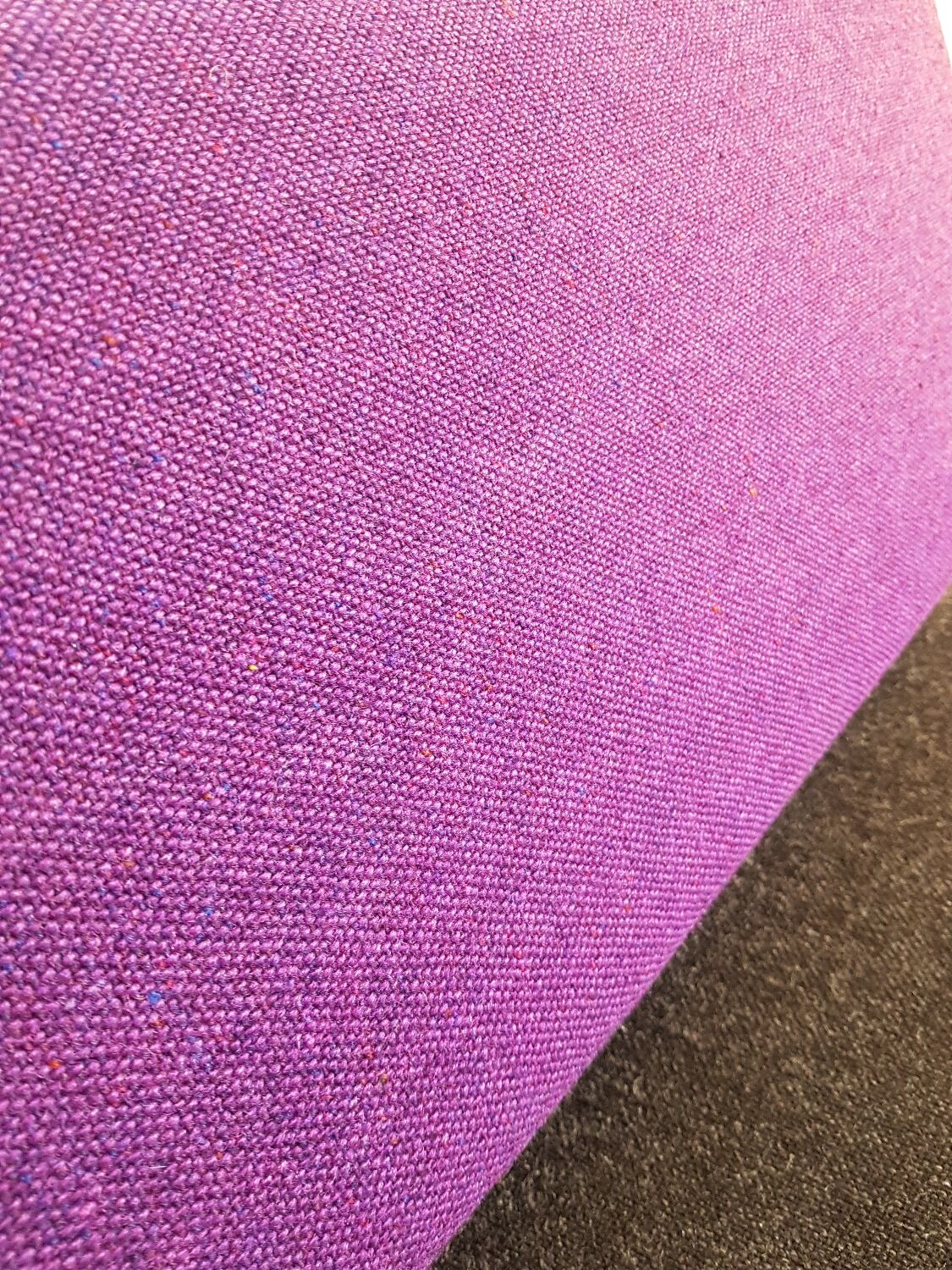 Sofa bed Gijs van der Sluis purple anthracite kvadrat wool upholstery