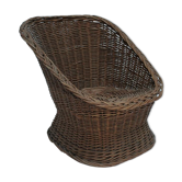 Vintage rattan's chair