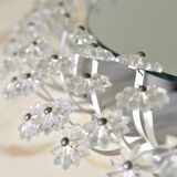 Round Backlit Mirror by Emil Stejnar for Rupert Nikoll Austria 1950s 58cm