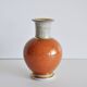 Vase en porcelaine à glaçure craquelée de Royal Copenhagen, Danemark, années 1950.