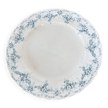 Round dish 30 cm in Maastricht earthenware, Clara model